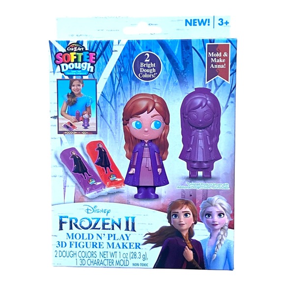 Frozen Easter Basket, Talking Plush Olaf, Jumbo Art Gift Set - Picture 5 of 10